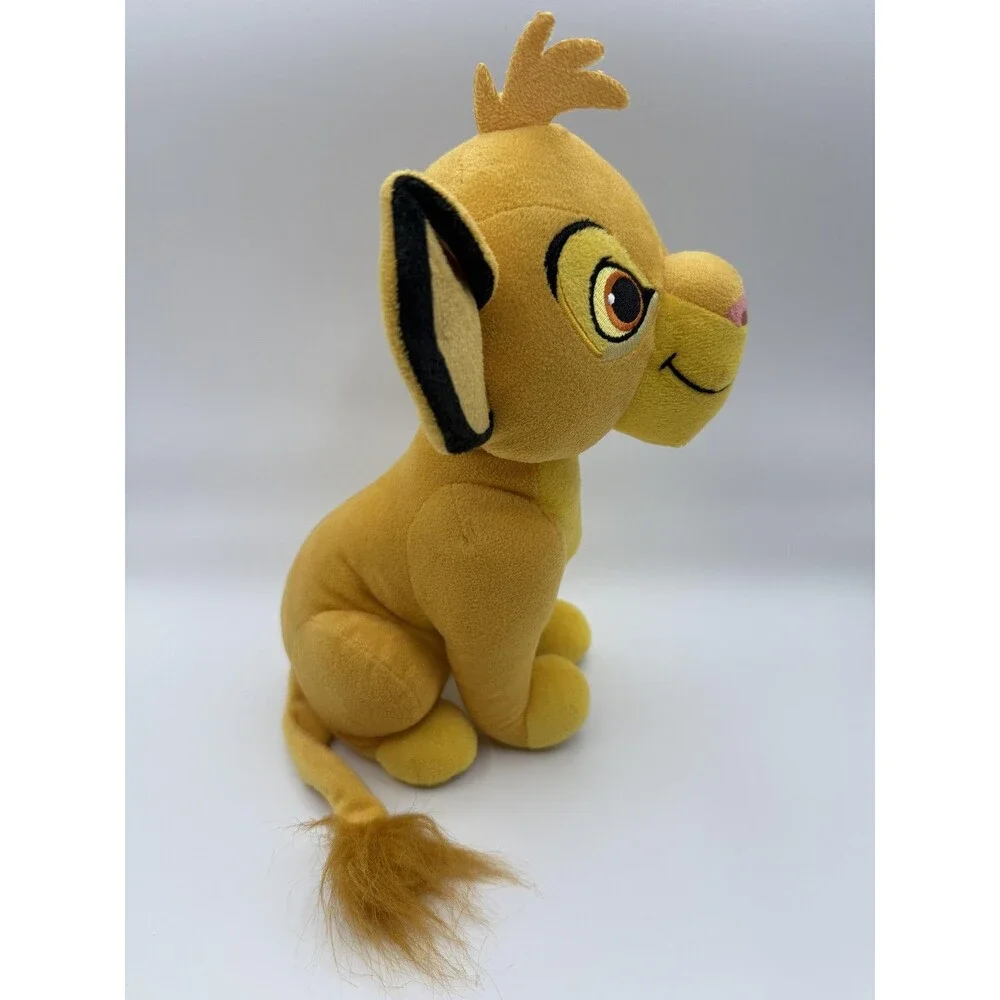 Disney The Lion King Simba Plush Stuffed Toy Small Yellow Cub Cute Animal